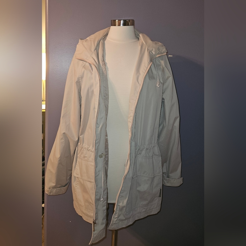 Oversized rain jacket